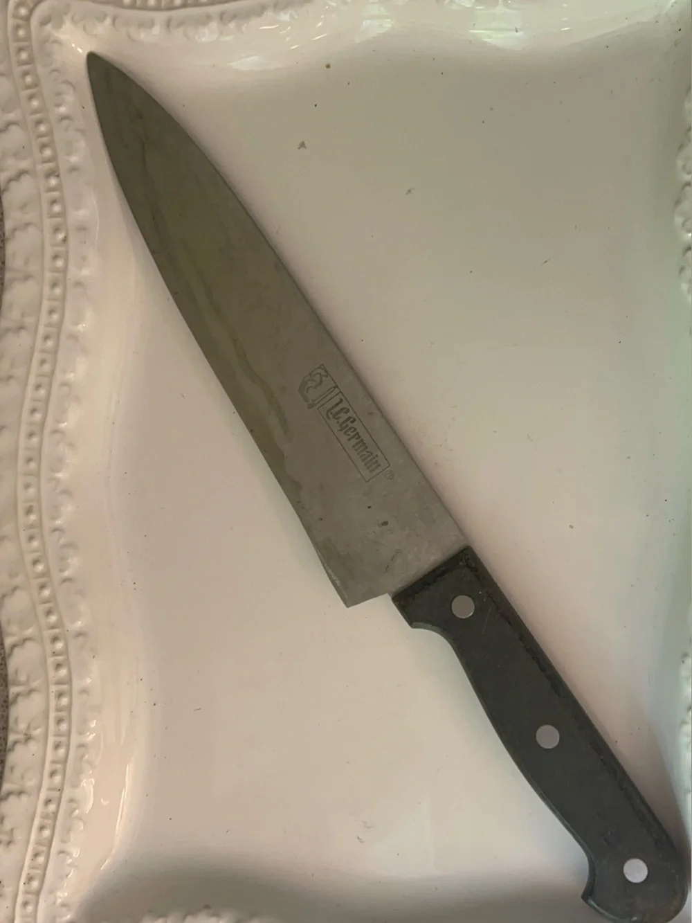 L.C. Germain Rostfrei Edelstahl Japanese chef's knife